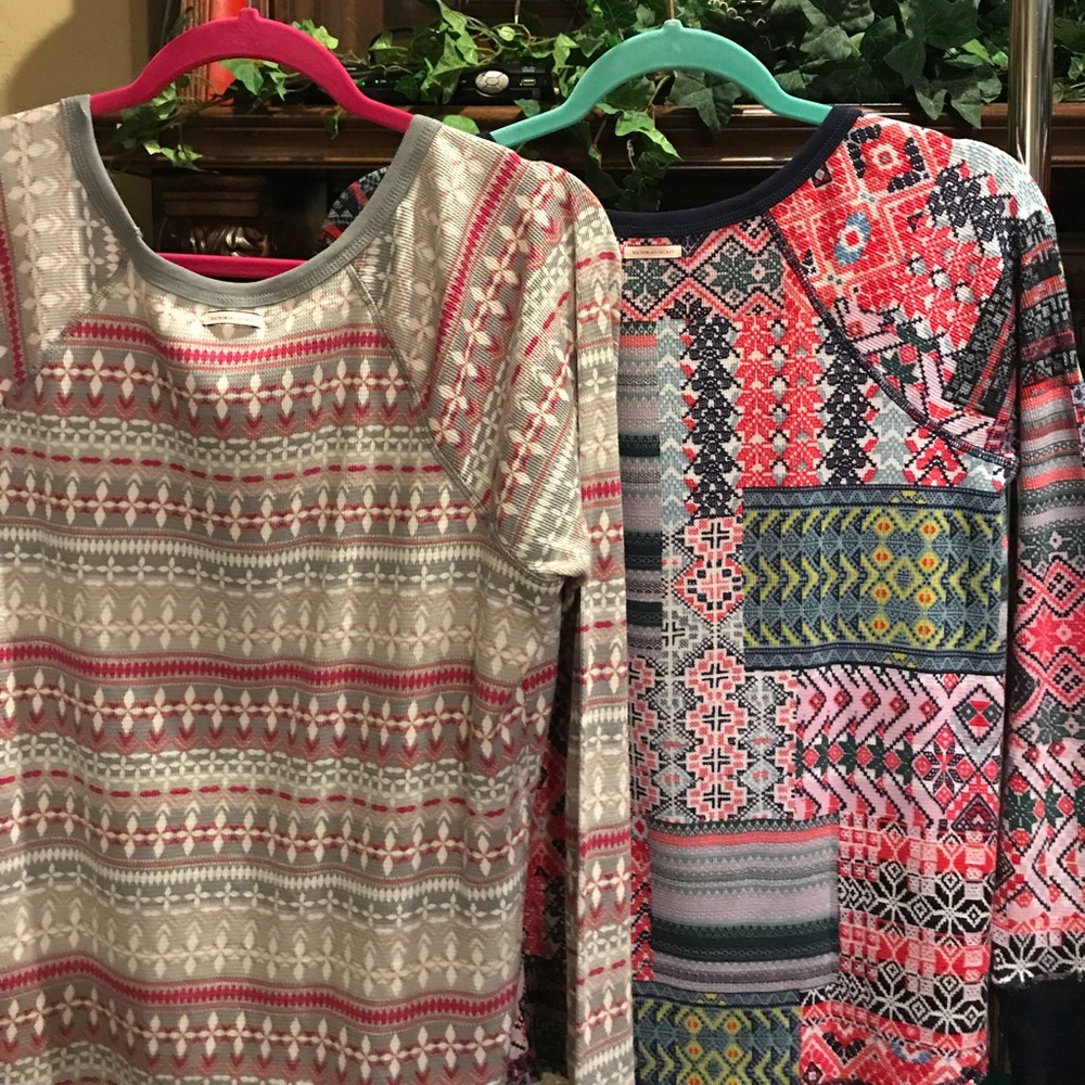 ❄️❄️2-NWT, VS, thermal, long sleeve shirts❄️❄️